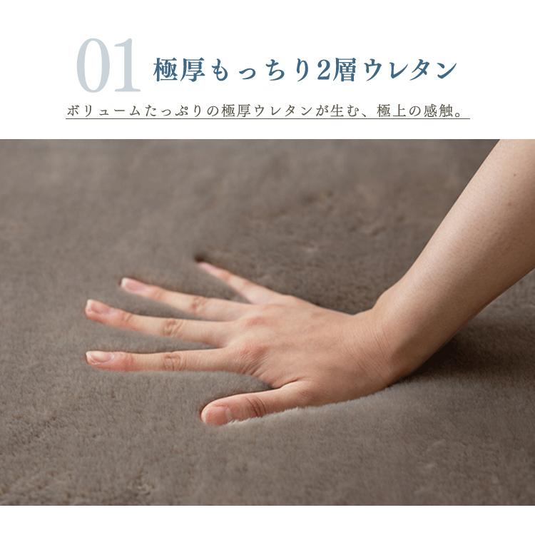 IRIS OHYAMA（アイリスオーヤマ） ラグ カーペット 2畳 厚手 北欧