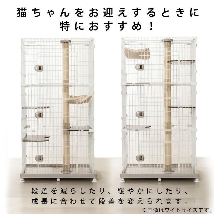 未使用品 猫 ケージ 猫ゲージ 猫ケージ キャットタワー 大型 3段 おしゃれ キャットケージ ペットケージ キャスター付 防災 アイリスオーヤマ Pclc 703 Riosmauricio Com