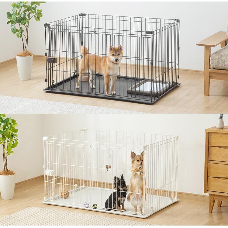 犬 ケージ ペットサークル 犬用 ゲージ アイリスオーヤマ サークル システムサークル トレー付き 室内 小型犬 中型犬 大型犬 ペットケージ STS-1200T 犬 ケージ ペットサークル 犬用 ゲージ アイリスオーヤマ サークル システムサークル トレー付き 室内 小型犬 中型犬 大型犬 ペットケージ STS-1200T