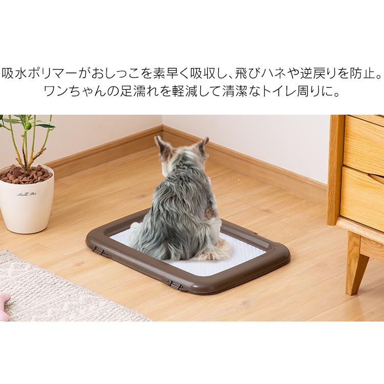 ペットシーツ ワイド レギュラー 厚型 ダブルワイド 超吸収 業務用 犬 猫 小動物 アイリスオーヤマ レギュラー88枚 ワイド42枚 ダブルワイド20枚｜irisplaza｜13