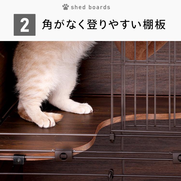 IRIS OHYAMA（アイリスオーヤマ） 猫 ケージ キャットケージ 3段 大型