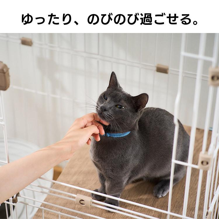 IRIS OHYAMA 猫 ケージ キャットケージ 2段 大型 木目調 IRIS OHYAMA 猫 ケージ キャットケージ 2段 大型 木目調