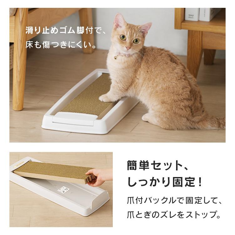 ねこ ペットプロ キャットタワー スイング 高さ38cm ねこがくれ 爪