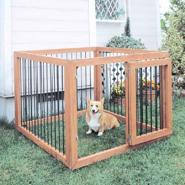 ペットサークル サークル 犬 ゲージ ケージ ペットサークル 木製 犬用 サークル ウッディ 木製ペット 4枚セット 屋外 犬 アイリスオーヤマ 犬小屋 アイリスプラザ Paypayモール店 通販 Paypayモール