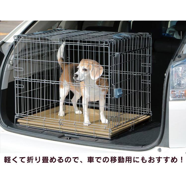 猫 ケージ 犬 ペットサークル 折りたたみ 持ち運び Sサイズ 小型犬 折りたたみケージ ペットケージ 災害時 避難 防災 ゲージ OKE-450R アイリスオーヤマ｜irisplaza｜05