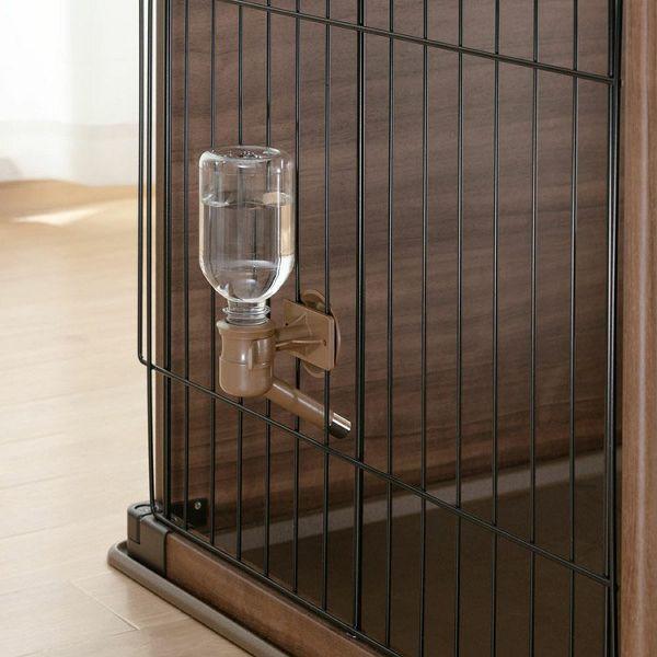 アイリスオーヤマ 犬用 ウッディサークル+ペット用給水器