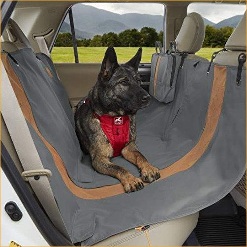 ペット用ドライブシート Kurgo Dog Hammock Car Seat Cover for Pets, Pet Seat Cover, Car Hammocks for Dogs, Water, Resistant, Wander