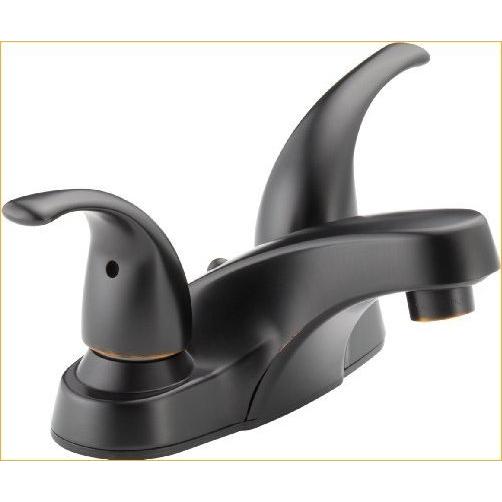 希少 大人気 Peerless Plf Ob M Choice Two Handle Centerset Bathroom Faucet Oil Bronze 並行輸入品 取寄品 Www Skylanceronline Com