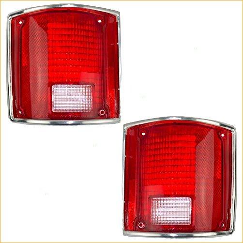 Iris Selectionのaftermarket Replacement Driver And Passenger Set Tail Lights Lens With Chrome Trim Compatible With 73 91 C K Pickup Truck Suv 並行 Isb008g1z190ならyahoo ショッピング ランキングや口コミも豊富なネット