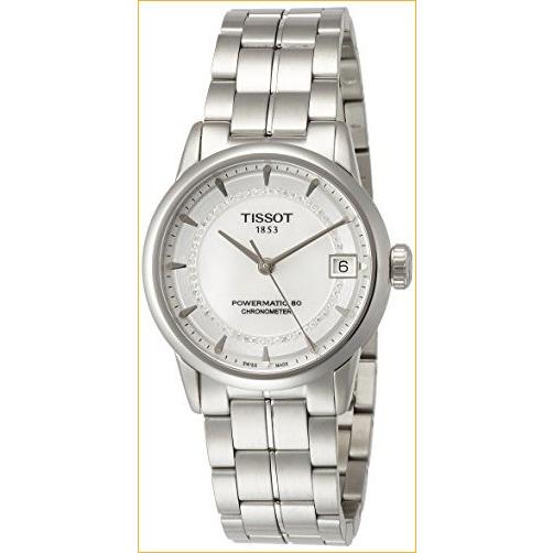 人気激安 Automatic Luxury Tissot COSC 並行輸入品 T0862081111600 Bracelet Steel Stainless with Watch Dial MOP Diamond Women's 腕時計