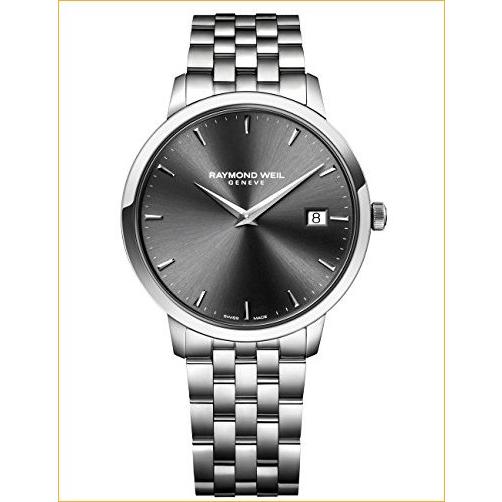 【一部予約！】 Weil Raymond Men's 並行輸入品 Watch Silver Quartz Display Analog Toccata 5588-ST-60001 腕時計