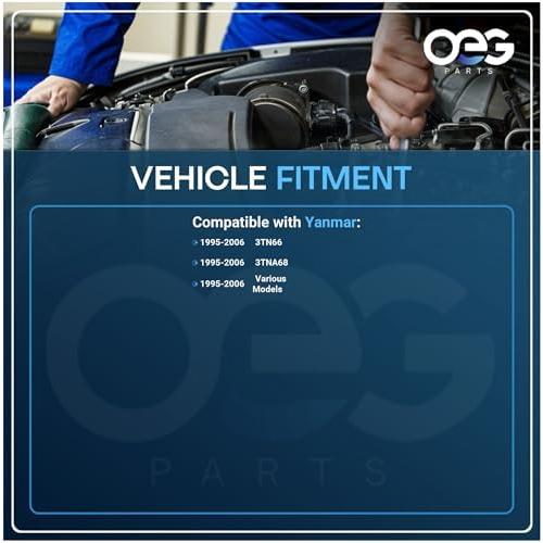 互換品 OEG Parts スターター ヤンマー エンジン 3TN66 3TNA68 3TNA72 1995-2006 119865-77012 11986577012 S114-656A S114656A S114-656 S114656の画像