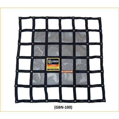 Gladiator Cargo Nets - Heavy Duty Cargo Net - Interior/Roof Rack- Baja (GBN-100) - 4´ x 4´ カーゴネット 並行輸入品