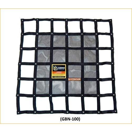Gladiator Cargo Nets カーゴネット Heavy Gbn 100 Duty Cargo Net 自動車 Interior Roof Rack Baja