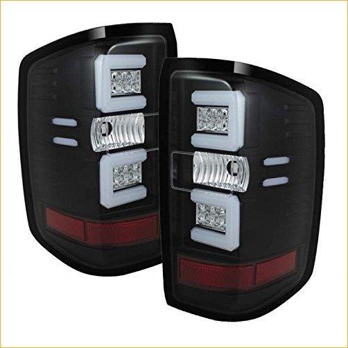 テールライト Spyder Auto 5079985 LED Tail Lights Black/Clear 並行輸入品
