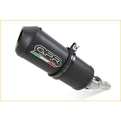 GPR GU.31.GHI Moto Guzzi Stelvio 1200 8V 2011/16 Homologated Slip-On Exhaust System With Catalyst 並行輸入品