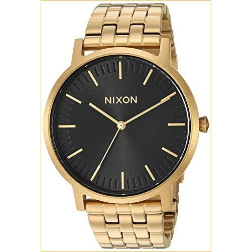 2021人気の Japanese-Quartz Porter Men's Nixon Watch 並行輸入品 A10572042-00) (Model: 18 Gold, Strap, Stainless-Steel with 腕時計
