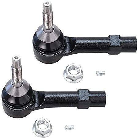 国内翌日発送 Detroit Axle - Front Lower Ball Joints + Tie Rods + Boots Replacement for 2003-2006 Ford Expedition/Lincoln Navigator - 8pc Set