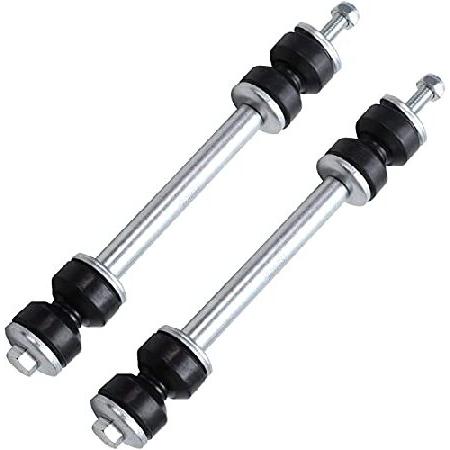 特价！ Detroit Axle - Front Ball Joints + Tierods + Sway Bars + 4 Groove Pitman Arm + Idler Arm Replacement for Silverado Sierra Yukon XL 2500 3500
