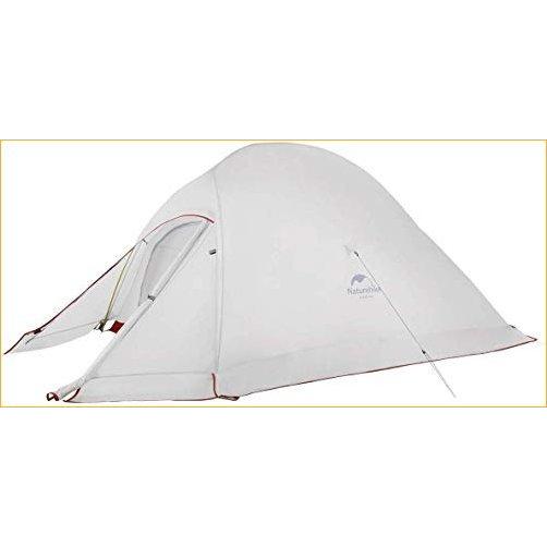 Naturehike Cloud-Up 2 and 3 Person Lightweight Backpacking Tent with Footprint with Snowskirt - 4 Season Free Standing Tent Ultralight Water