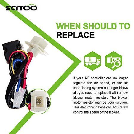 10%クーポン SCITOO Air Conditioning Heater Fan HVAC ブロアモーター Wire Harness Fit for 1996 1997 1998 1999 for Mercedes-for ベンツ E300/ E320， 1997 for Mercedes-