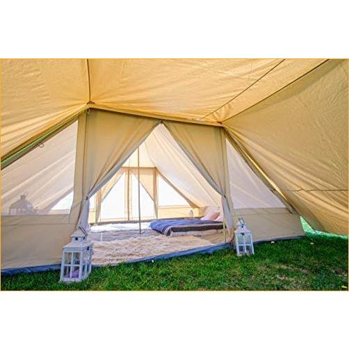 Touareg Bell Tent Awning 100% Cotton Canvas Use with Touareg Bell tent or Freestanding 並行輸入品