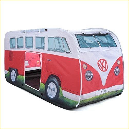 お買い得 SALE 74%OFF テント Volkswagen Camper Van Kids Pop Up Tent - Official Girls Multiple VW Foldable Play 並行輸入品 UPF50+ for Boys Colours