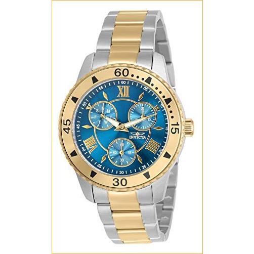 【T-ポイント5倍】 Invicta Angel Lady 38mm Stainless Steel Stainless Steel Blue dial Quartz, 30735 並行輸入品 腕時計