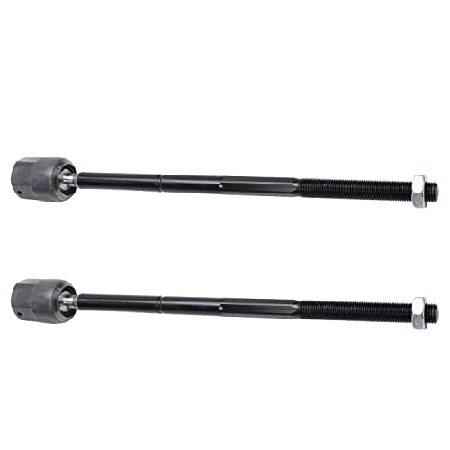 Detroit Axle - Front Inner Tie Rods Replacement for Ford Aerostar Mustang Taurus Thunderbird Lincoln Continental Mark VIII Mercury Sable - 2pc Set - 2