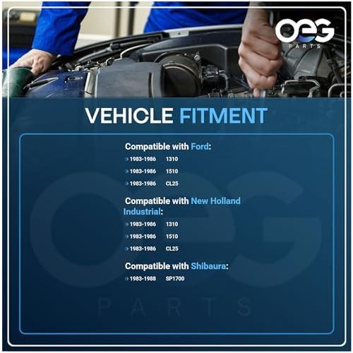 互換品 OEG Parts スターター 18508-6321 S114-381 シバウラ SP1700 1983-1988 Ford New Holland CL25 1510 1310 1983-1986_3
