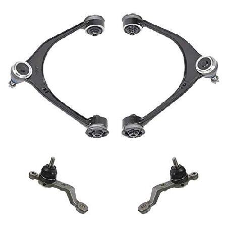 激安特価 Detroit Axle - 4 Pcs Front Upper Control Arms w/ Lower Ball Joints for 1998-2005 Lexus GS300/ 1998-2000 GS400/ 2001-2005 GS430/ 2002-2010 SC430