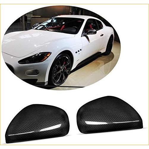 値引 Xtt Mirror Cover Fits Maserati Gran Turismo Gt 2door 08 Add On Pure Dry Carbon Fiber Cf Side Rearview Mirror Caps Car Exterior Outside Shell 送料無料 Imbaraga Org