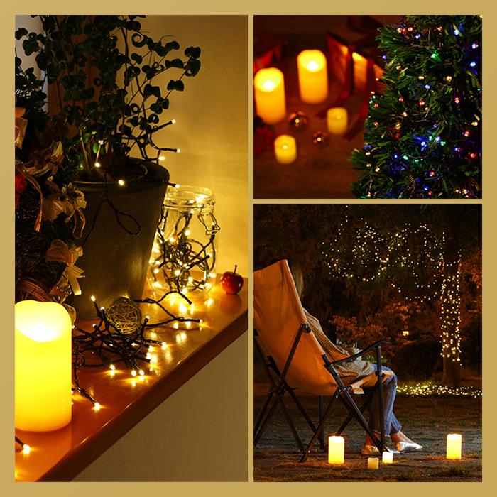 イルミネーション ライト led 1000球 屋外 屋内 ストレート