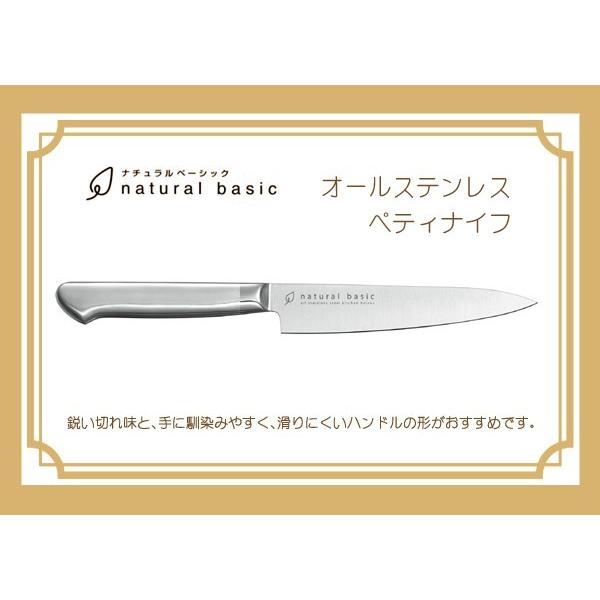包丁 オールステンレス ペティナイフ 135mm 果物ナイフ フルーツナイフ