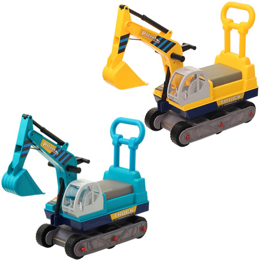 乗用玩具 足けり車 おもちゃ 乗り物 室内 ショベルカー クリスマスプレゼント 子ども 乗れる 子供用乗り物 乗用ショベルカー 屋外 子供 プレゼント 男の子 | ブランド登録なし | 16