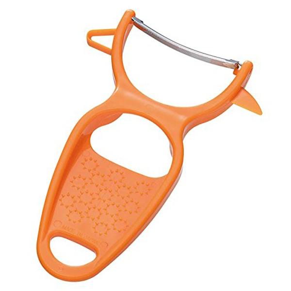 ピーラー スライサー ぴったりカーブピーラー にんじん 大根 皮むき器
