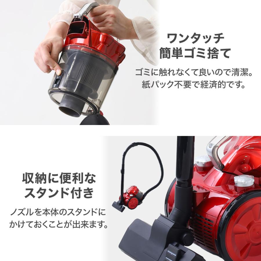 VERSOS 掃除機 サイクロン式 軽量 パワフル 吸引 サイクロン掃除 VERSOS 掃除機 サイクロン式 軽量 パワフル 吸引 サイクロン掃除