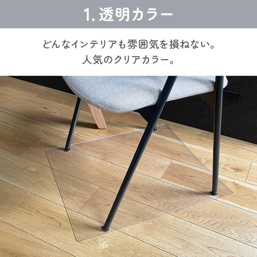 冷蔵庫マット 透明 冷蔵庫 マット 2mm 冷蔵庫下敷きマット 防カビ 撥水