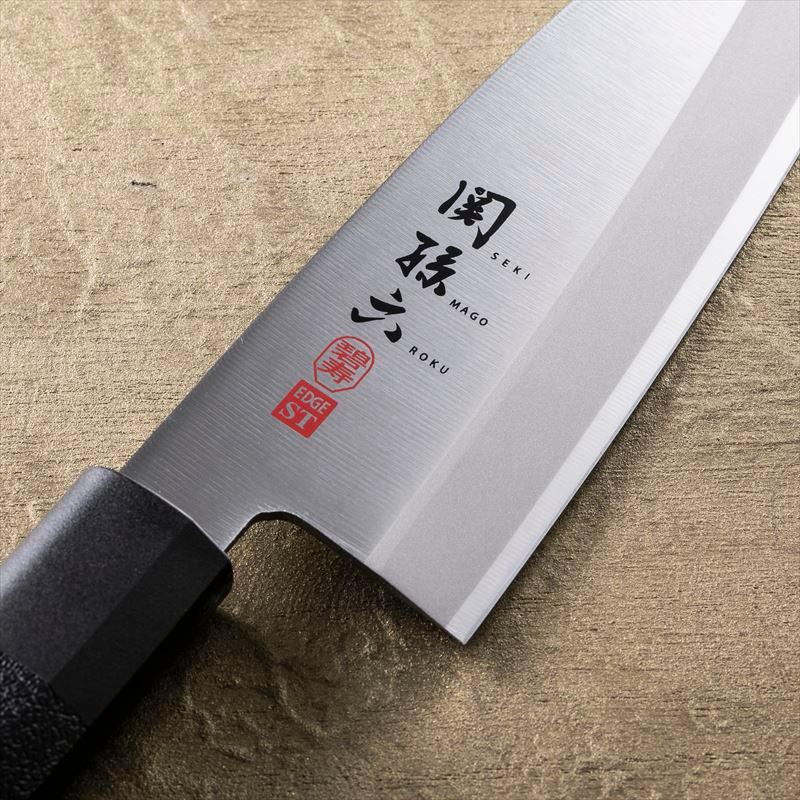 関孫六 包丁 出刃包丁 ステンレス 150mm 右利き用 碧寿 関孫六 包丁 出刃包丁 ステンレス 150mm 右利き用 碧寿
