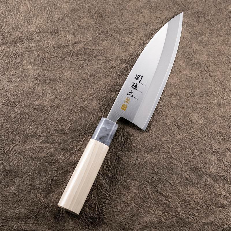 関孫六 包丁 出刃包丁 ステンレス 150mm 右利き用 銀寿 関孫六 包丁 出刃包丁 ステンレス 150mm 右利き用 銀寿