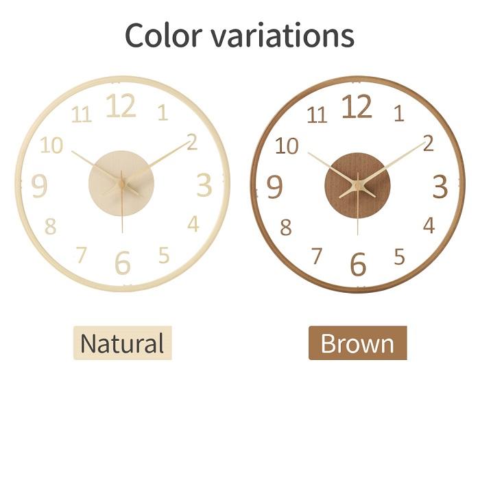 壁掛け時計　北欧ウォールクロック 楽天市場】壁掛け時計 おしゃれ 木製 掛け時計 北欧 ウォールクロック