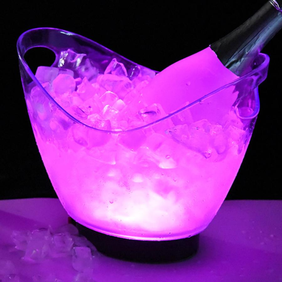 シャンパンクーラー ドリンククーラー ワインクーラー led 光る ボトル