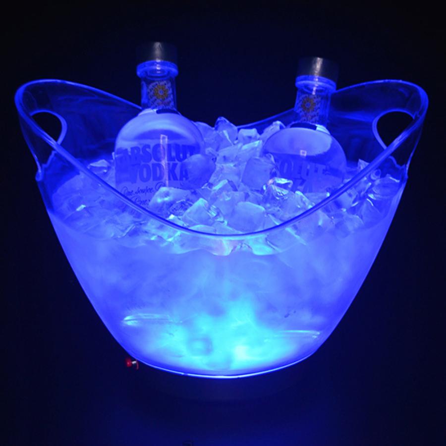 シャンパンクーラー ドリンククーラー ワインクーラー led 光る ボトル