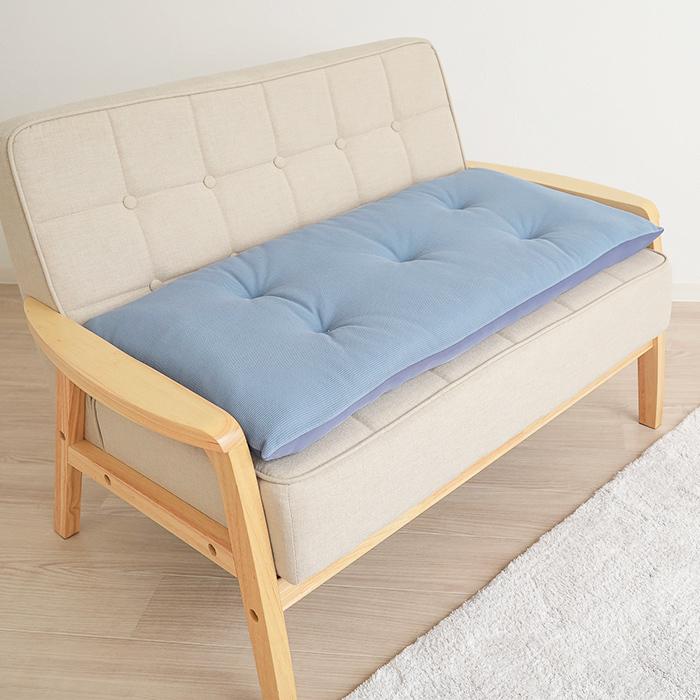 2人掛用 ニーズ 洗える！ひんやりボリュームソファパッド RSL発送