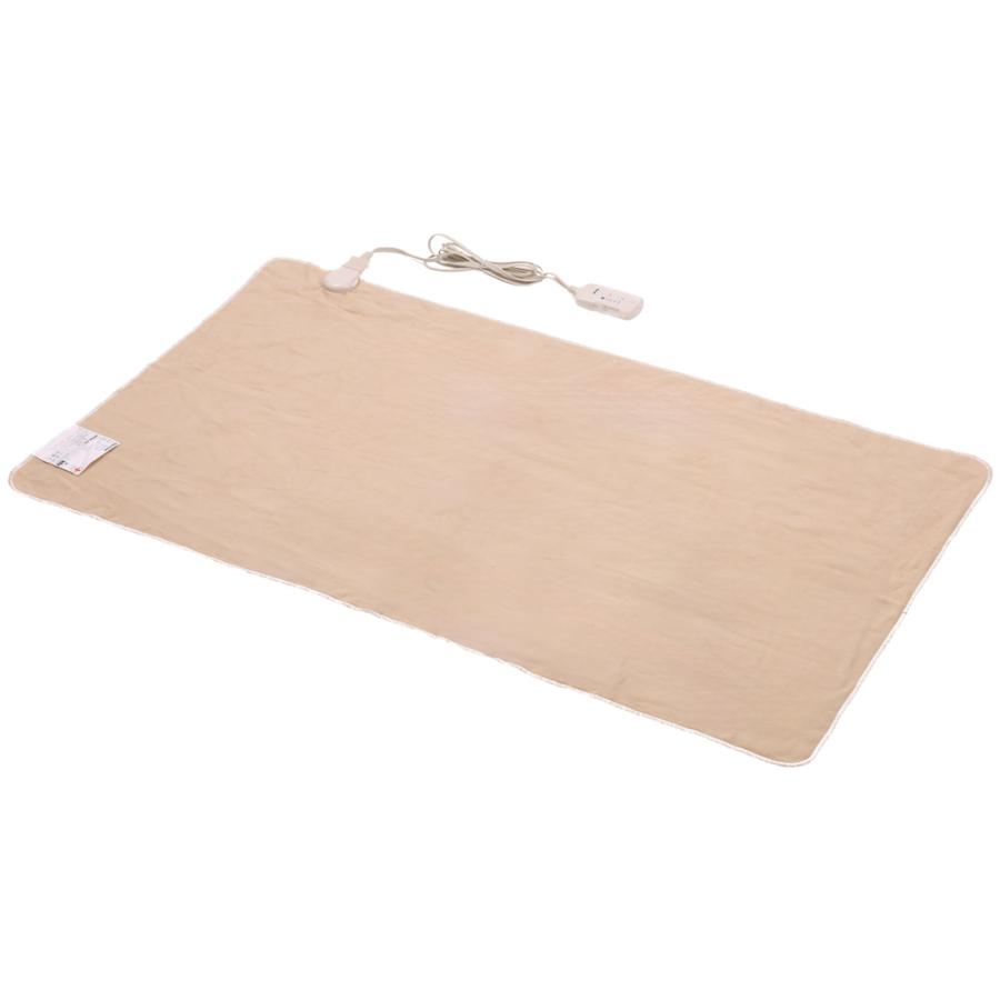 電気毛布 敷き毛布 140×80cm 綿100％ 温度調整 ダニ退治機能 洗濯機OK