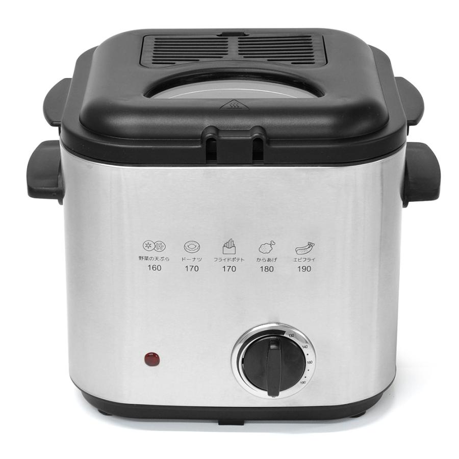 フライヤー 家庭用 電気フライヤー 卓上フライヤー 串揚げ 1.2L 家庭用 