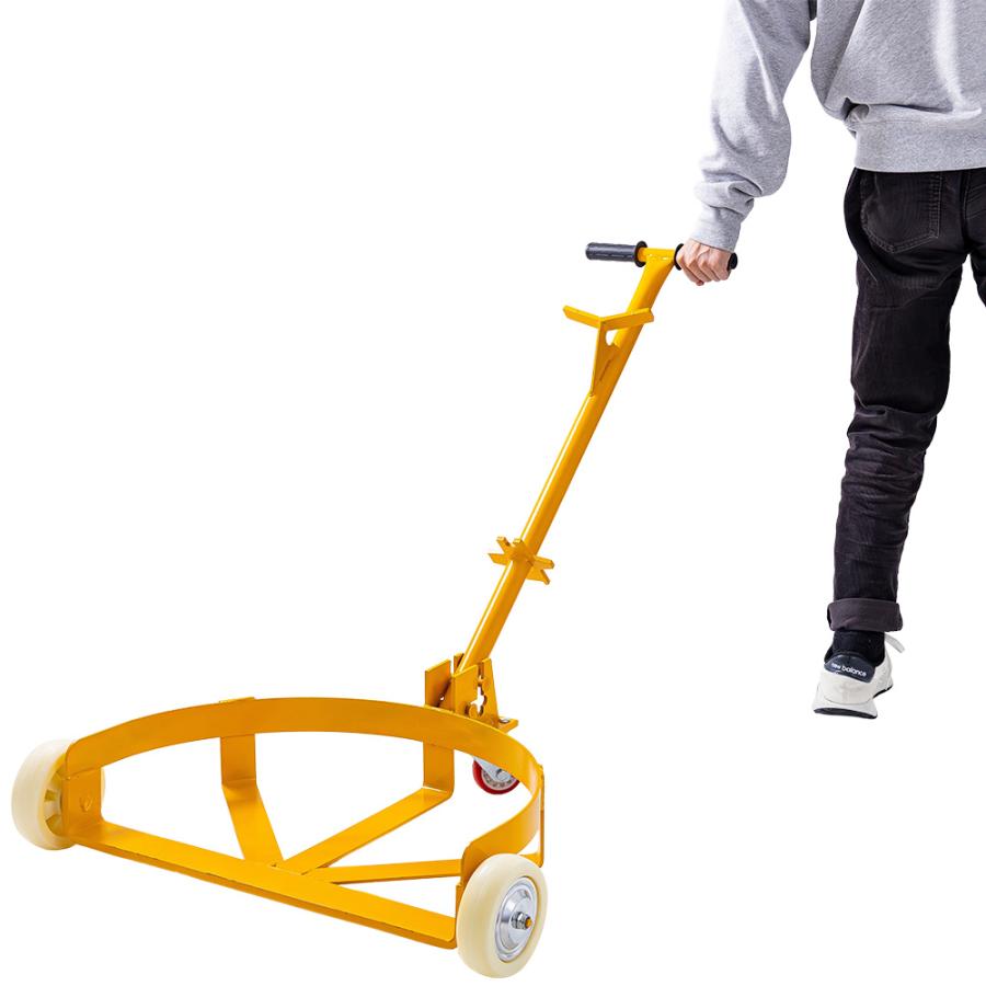 ドラム缶キャリー ドラム缶 運搬 荷重500kg 200L ドラム台車 ドラム缶