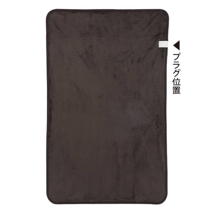 広電（KODEN） 電気毛布 敷き毛布 130×80cm フランネル 温度調整 ダニ