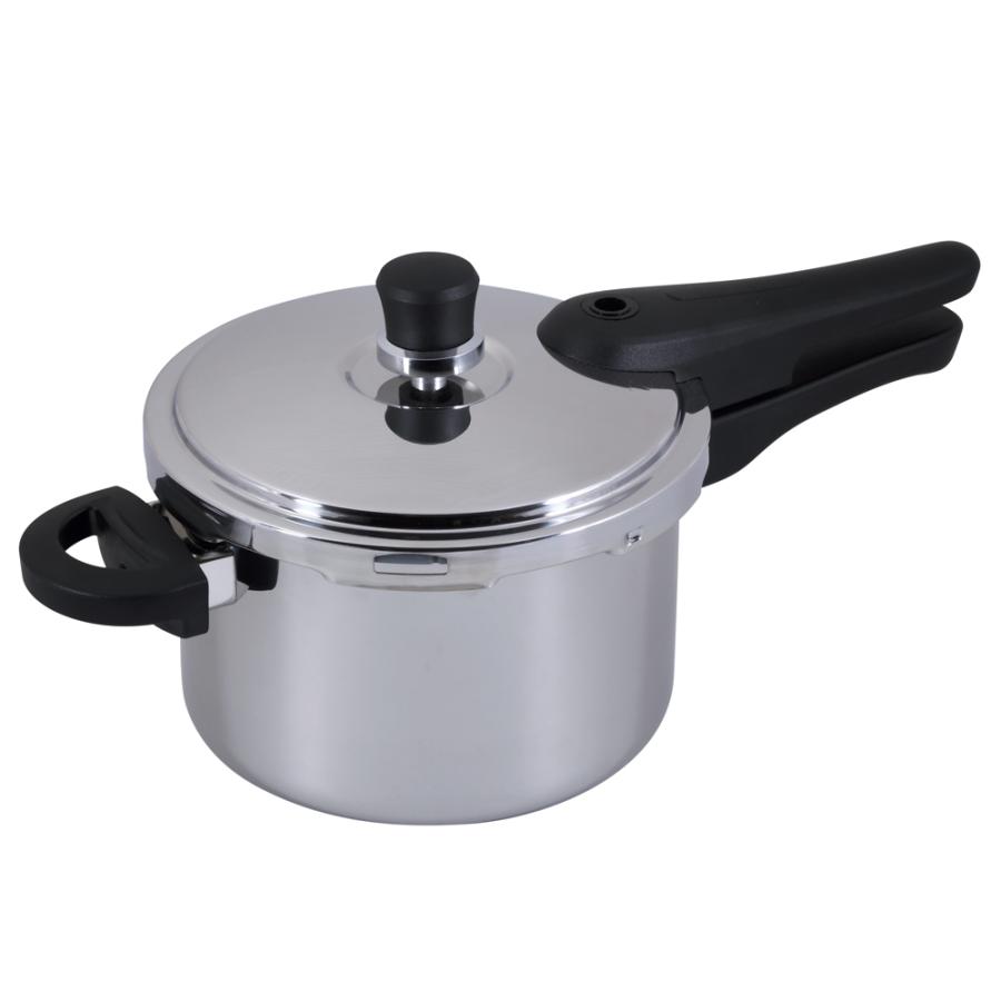パール金属 鍋 圧力鍋 ステンレス製圧力鍋 3.0L HC-646 IH ガス