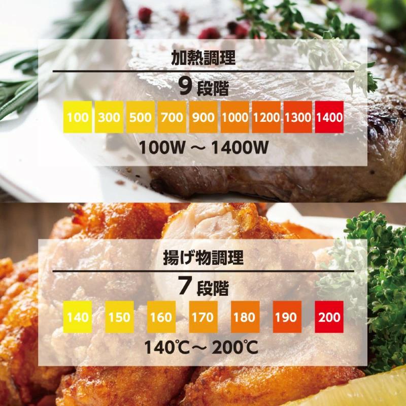 ヒロ・コーポレーション IHクッキングヒーター IHコンロ 卓上 1口 卓上
